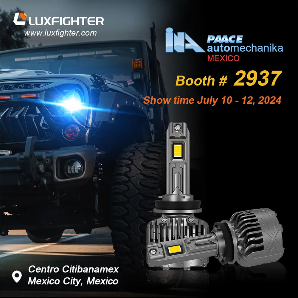 Luxfighter Car LED Headlight 2024 Mexico Ina pace
